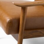 Aulia Leather Show Wood Chair - Image 6