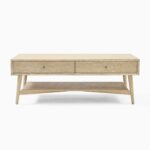 Indira Storage Coffee Table - Natural Finish - Image 2
