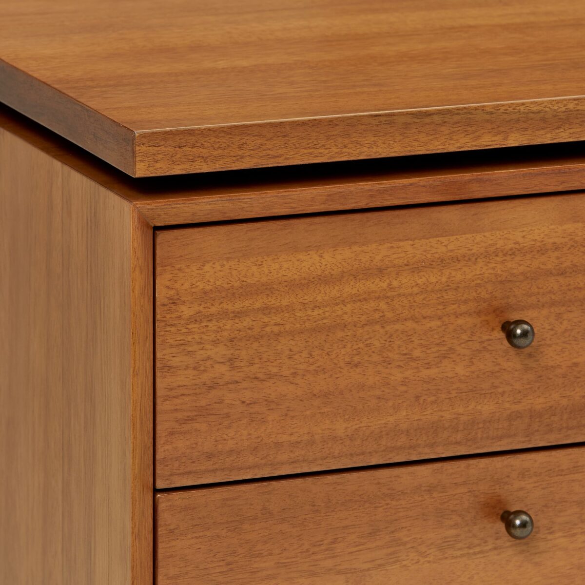 Mahesa Teak Executive Desk - Natural Finish - Image 6