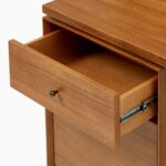 Mahesa Teak Executive Desk - Natural Finish - Image 5