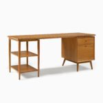 Sultan Agung Teak Executive Desk - Natural Finish