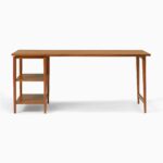 Diponegoro Teak Writing Desk - Natural Finish - Image 3