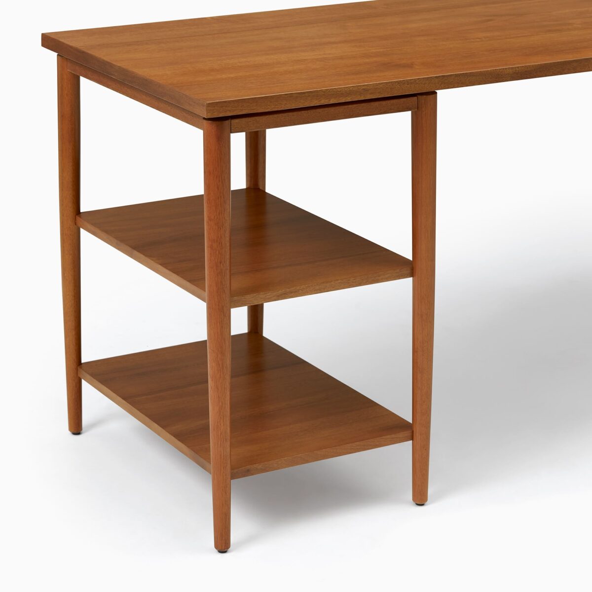 Diponegoro Teak Writing Desk - Natural Finish - Image 2