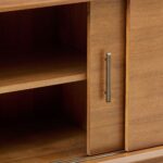 Ratu Shima Teak L-Shaped Desk - Natural Finish - Image 6