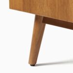 Ratu Shima Teak L-Shaped Desk - Natural Finish - Image 7