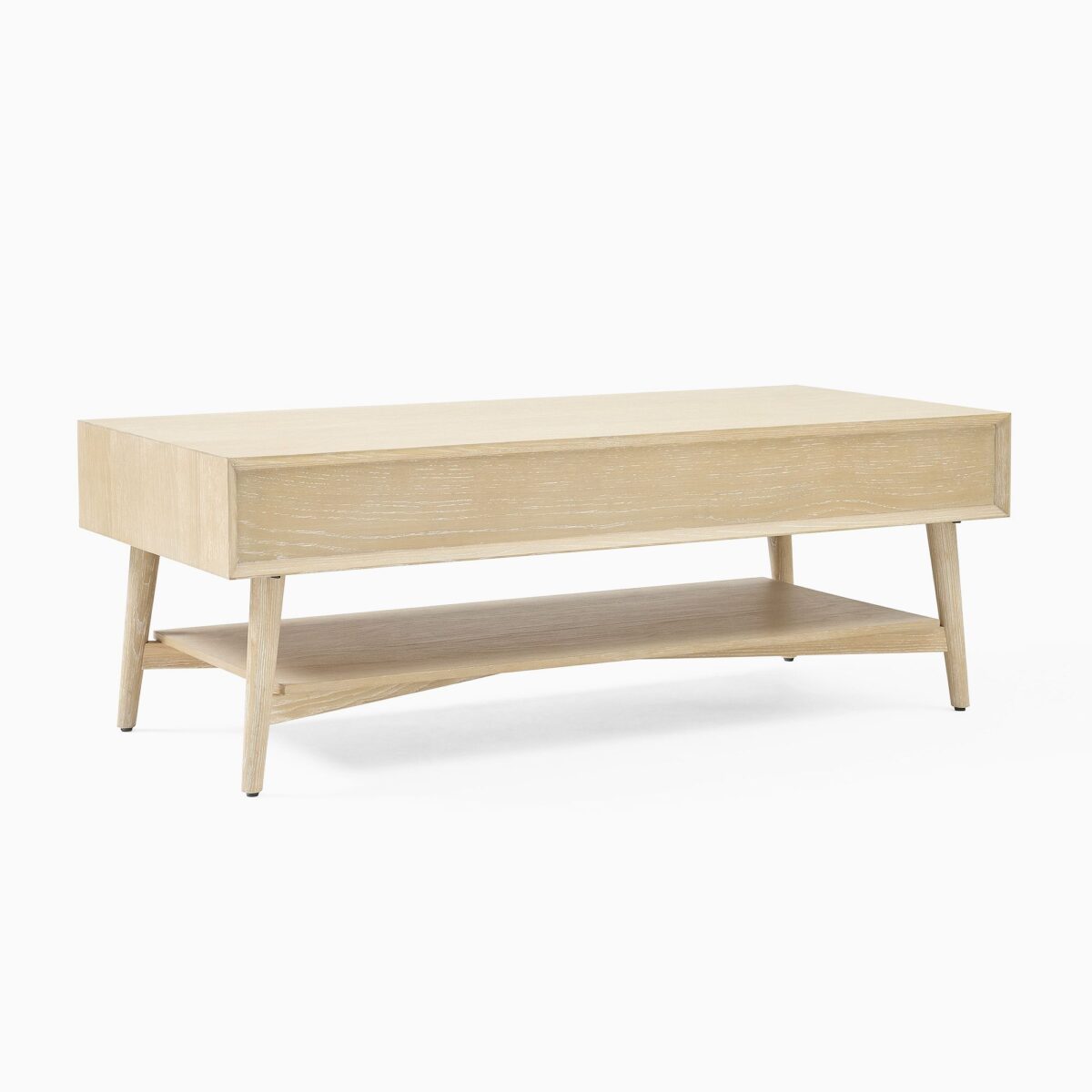 Indira Storage Coffee Table - Natural Finish - Image 4
