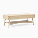 Indira Storage Coffee Table - Natural Finish - Image 4