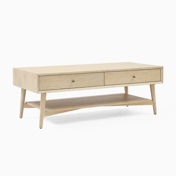 Indira Storage Coffee Table - Natural Finish