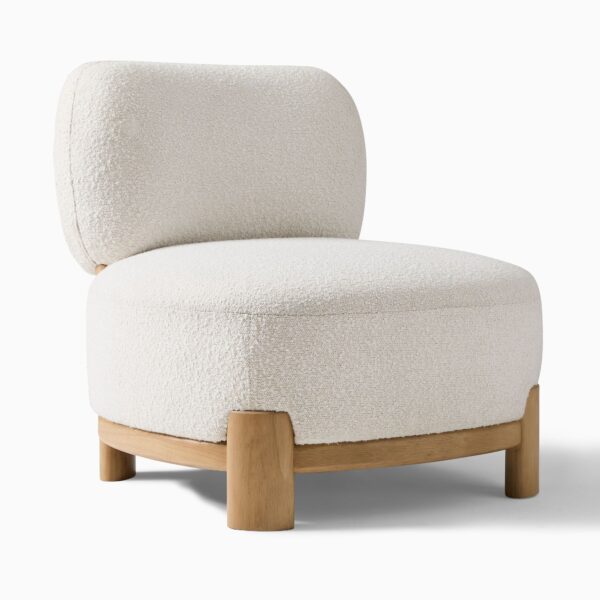 Kanaya Teak Lounge Chair - Natural Finish