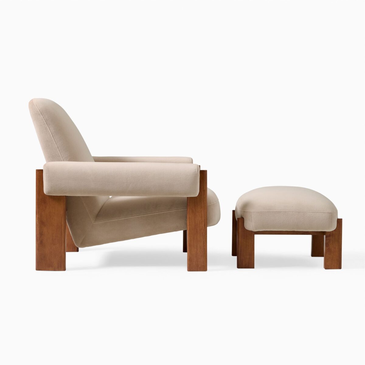 Nila Chair & Ottoman Set - Image 2