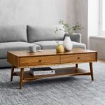Arjuna Storage Coffee Table - Teak Finish - Image 4