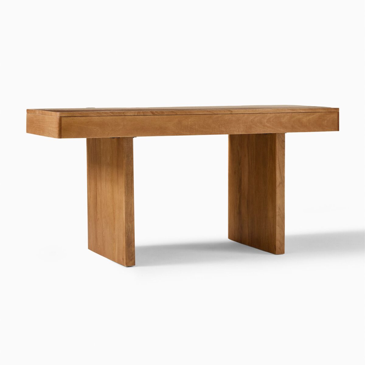 Gajah Mada Teak Writing Desk - Natural Finish - Image 4