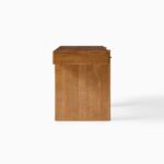 Gajah Mada Teak Writing Desk - Natural Finish - Image 7