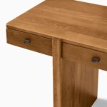Gajah Mada Teak Writing Desk - Natural Finish - Image 5