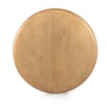 Ayu Round Coffee Table - Natural Finish - Image 4
