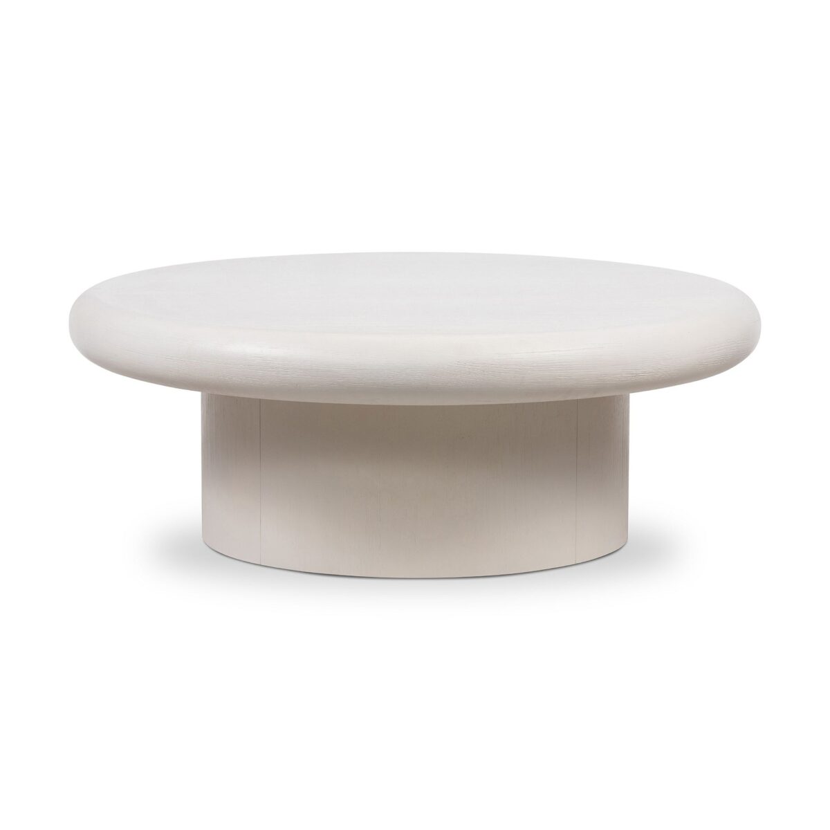 Ayu Round Coffee Table - Natural Finish - Image 6