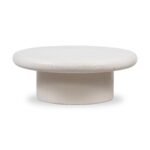 Ayu Round Coffee Table - Natural Finish - Image 6