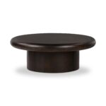 Ayu Round Coffee Table - Natural Finish - Image 7