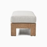 Nusantara Teak Ottoman - Natural Finish - Image 4