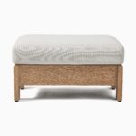 Nusantara Teak Ottoman - Natural Finish - Image 2