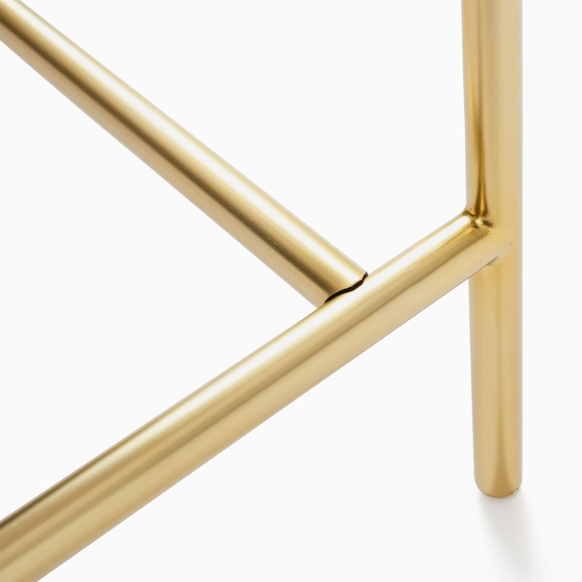 Raden Wijaya Modern Writing Desk - Gold Finish - Image 5