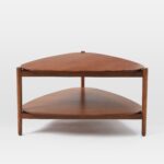 Bima Tripod Coffee Table - Mahogany Finish - Image 2