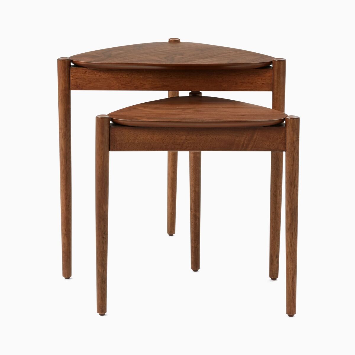 Arjuna Nesting Side Tables - Walnut Finish - Image 4