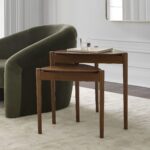 Arjuna Nesting Side Tables - Walnut Finish - Image 5