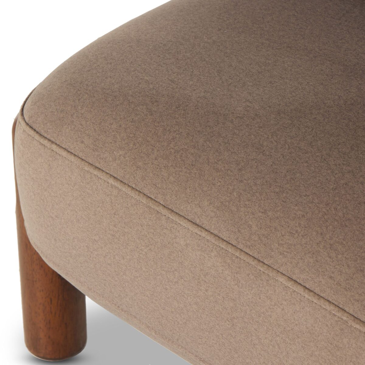 Dewi Parawood Lounge Chair - Brown Finish - Image 7
