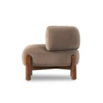 Dewi Parawood Lounge Chair - Brown Finish - Image 3