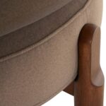 Dewi Parawood Lounge Chair - Brown Finish - Image 6
