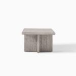 Santa Rosa Rectangle Coffee Table - Weathered Oak Finish - Image 5