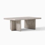 Santa Rosa Rectangle Coffee Table - Weathered Oak Finish - Image 4
