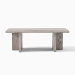 Santa Rosa Rectangle Coffee Table - Weathered Oak Finish - Image 3