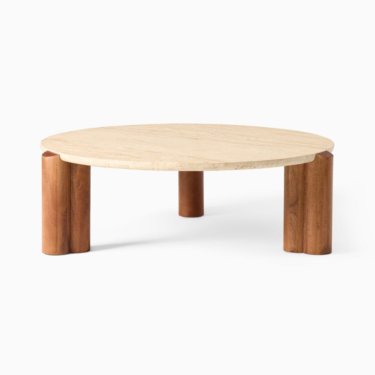 Cempaka Travertine Coffee Table - Natural Finish - Image 3
