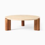 Cempaka Travertine Coffee Table - Natural Finish - Image 3
