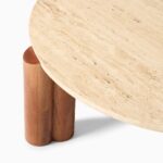 Cempaka Travertine Coffee Table - Natural Finish - Image 2