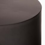 Tucker Drum Side Table - Black Finish - Image 2
