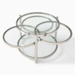 Ven Swivel Coffee Table - Chrome Finish - Image 2