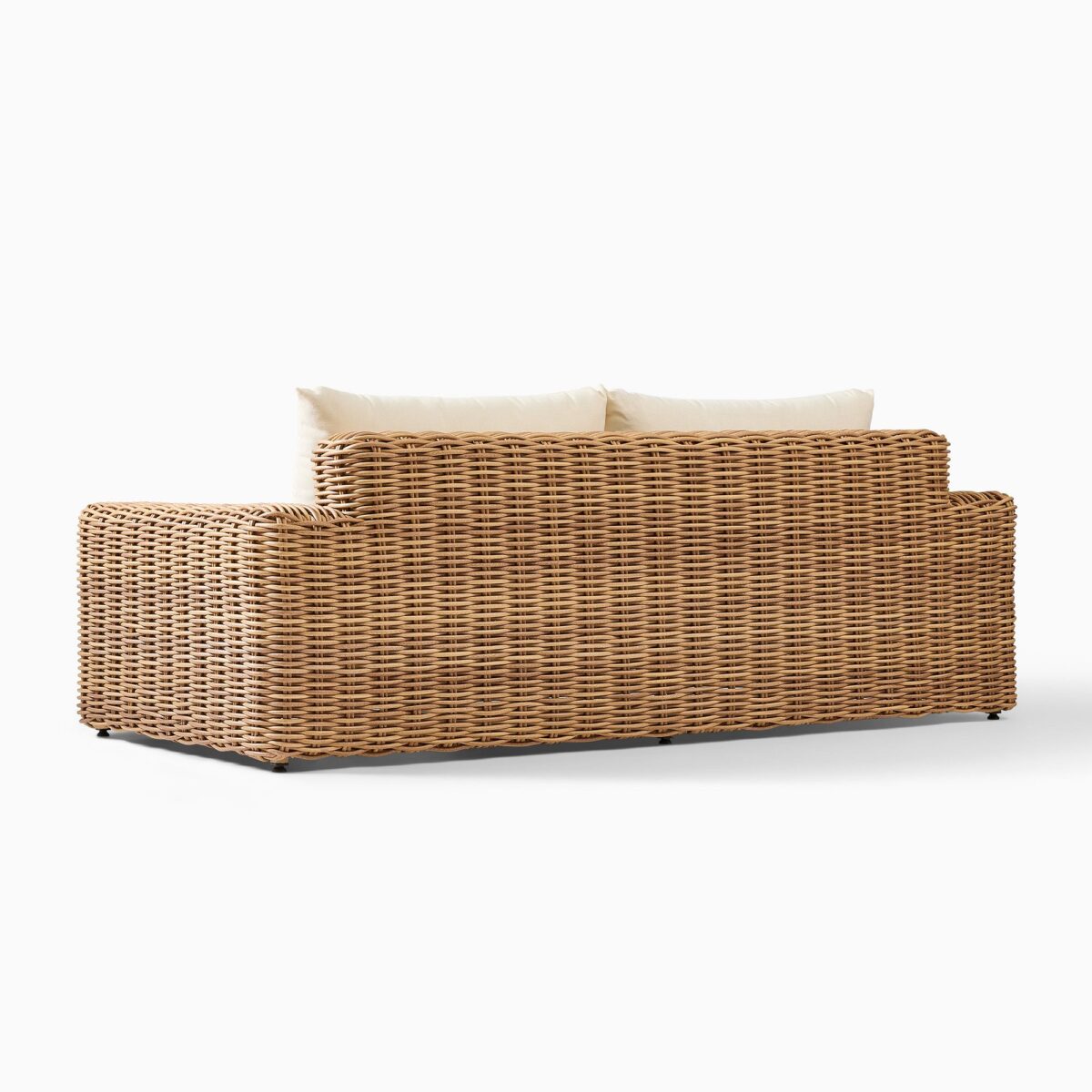 Aruna Rattan Outdoor Sofa - Natural Finish - Image 3