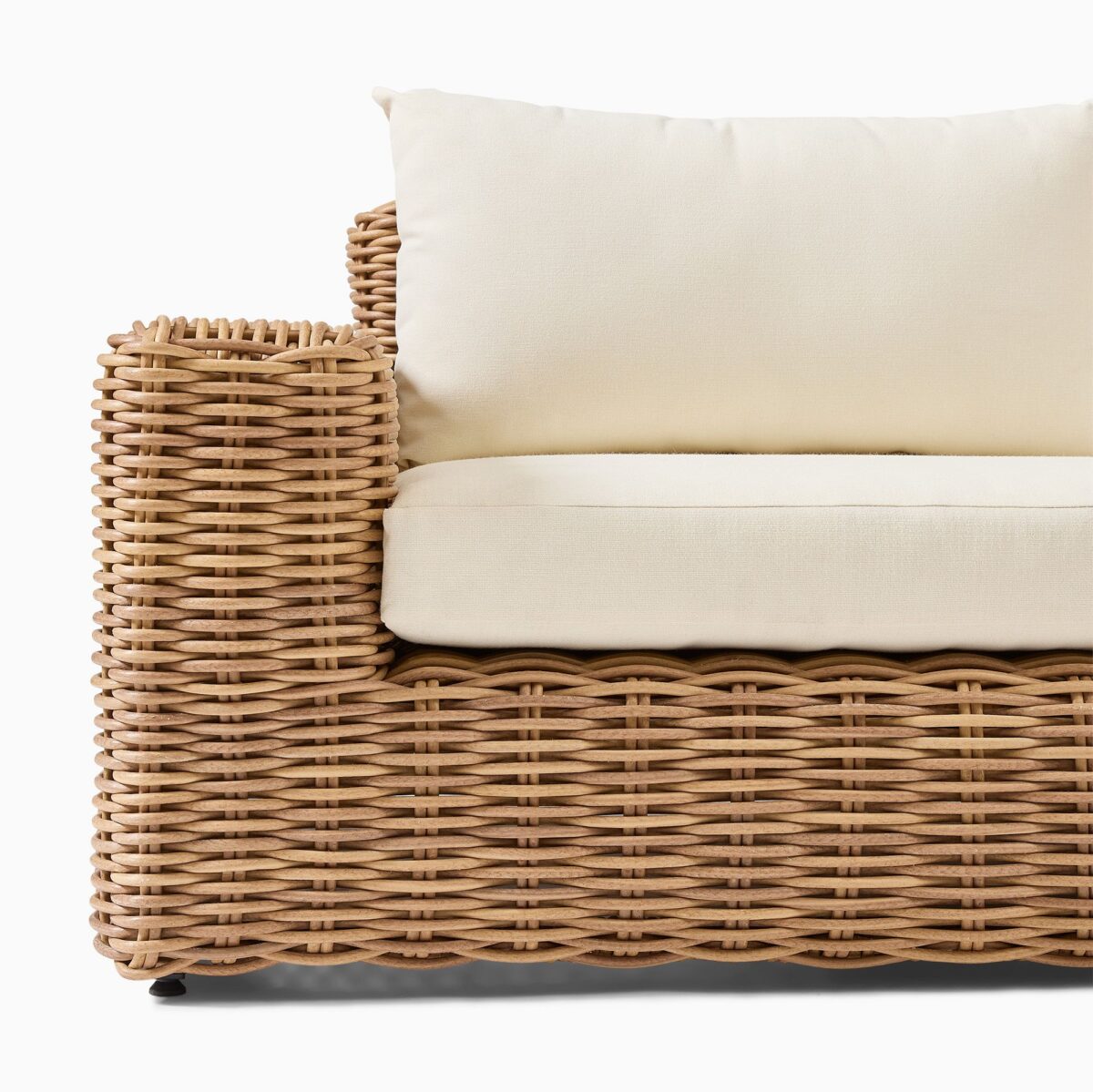 Aruna Rattan Outdoor Sofa - Natural Finish - Image 5