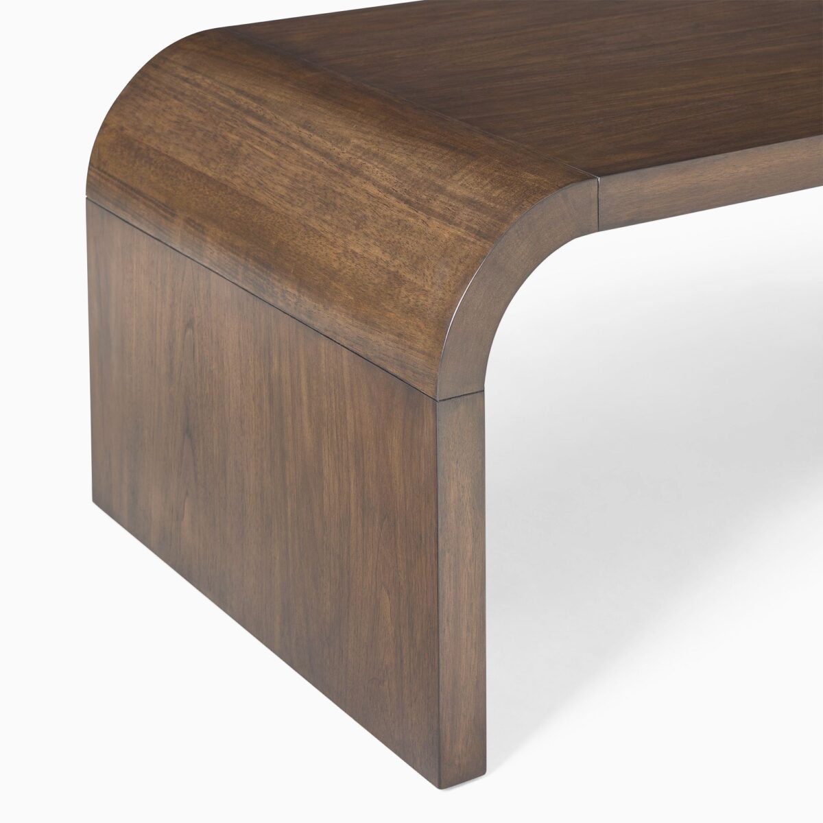 Bima Teak Coffee Table - Walnut Finish - Image 2