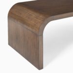 Bima Teak Coffee Table - Walnut Finish - Image 2