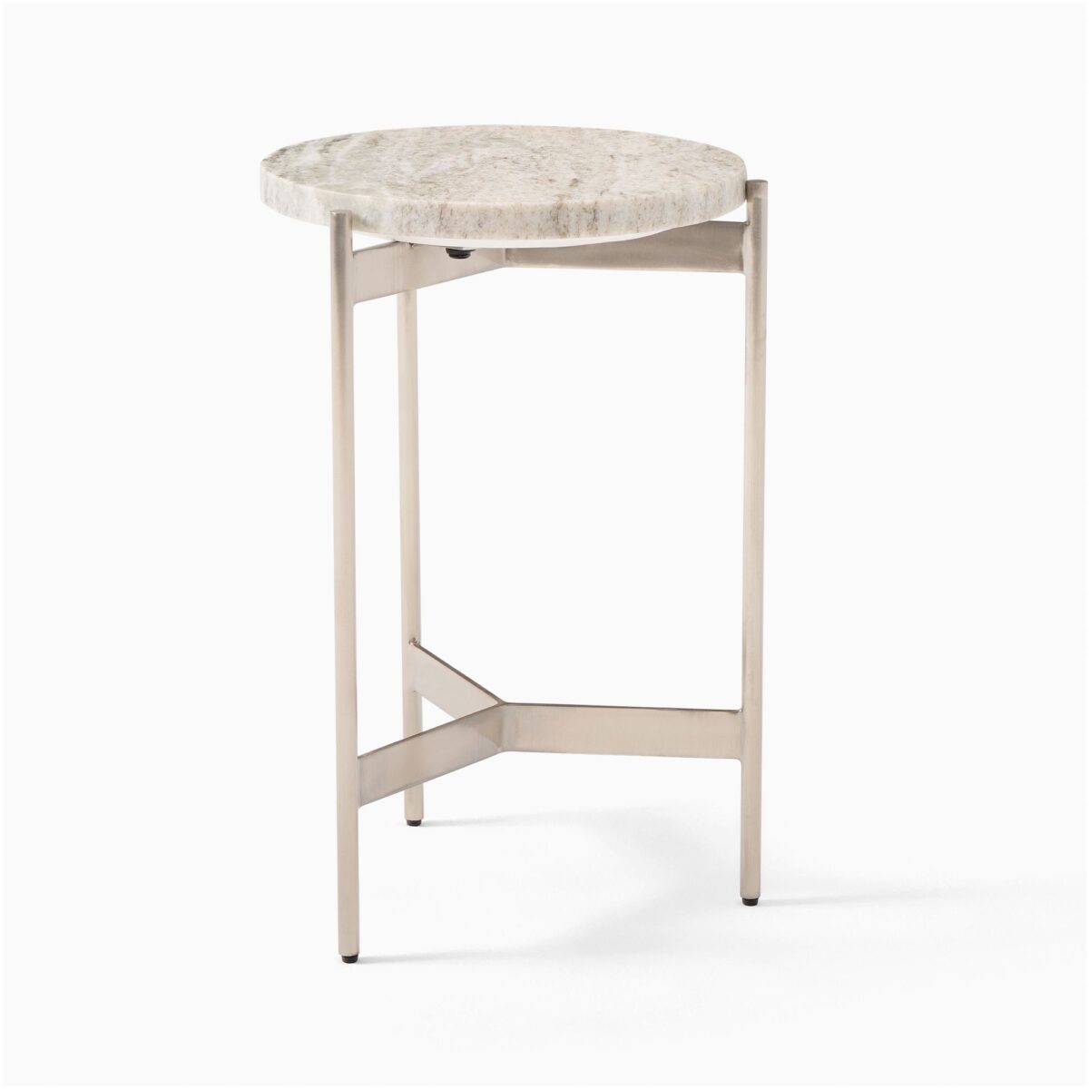 Wiley Drink Table - Silver Finish - Image 6
