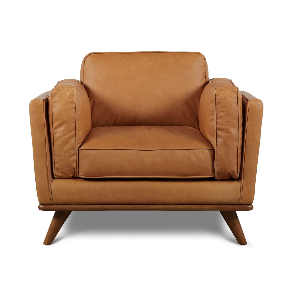 Zander Leather Lounge Chair - Image 2