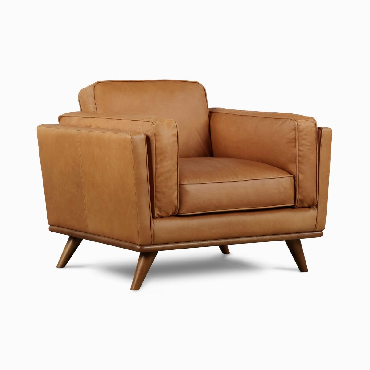 Zander Leather Lounge Chair - Image 6