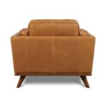 Zander Leather Lounge Chair - Image 4