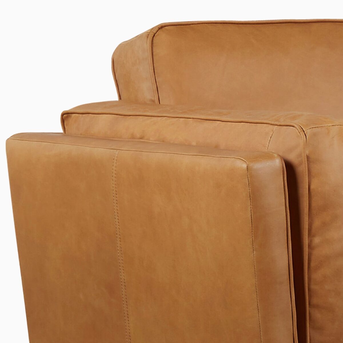 Zander Leather Lounge Chair - Image 5