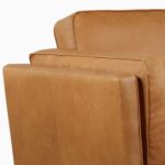 Zander Leather Lounge Chair - Image 5