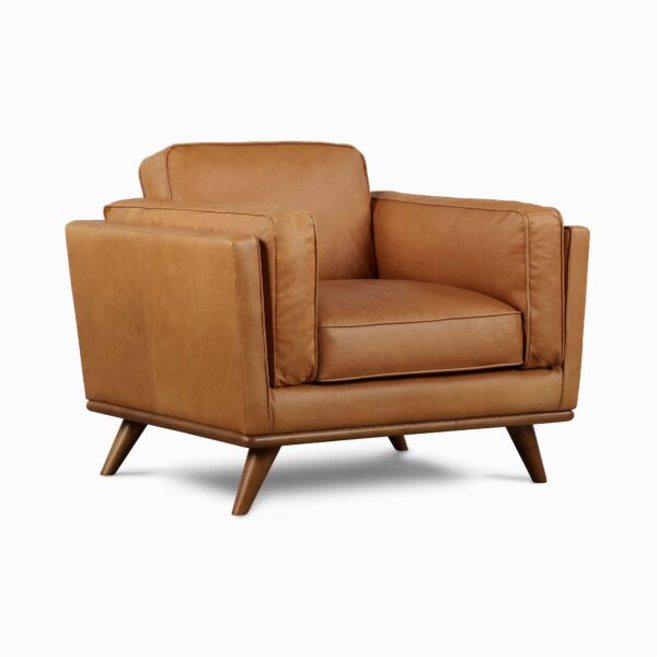 Zander Leather Lounge Chair